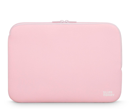 Torba do laptopów SILVER MONKEY EasySleeve etui na laptopa 14,1" różowe SM-GSLV14-PNK